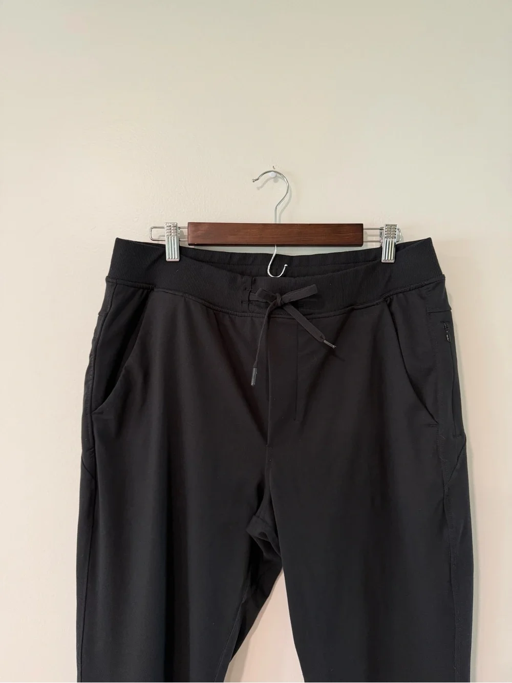 Birddog Black Men’s L Boom For Your Boomstick Lined Active Athleisure Joggers